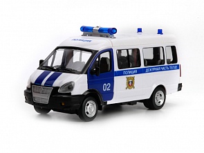 Инерционная машина – Полиция, со световыми и звуковыми эффектами (Play Smart, X600-H09002sim)